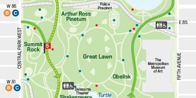Bisiklèt kat jeyografik nan central park
